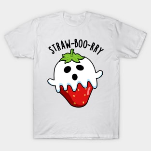 Straw-boo-rry  Funny Strawberry Pun T-Shirt